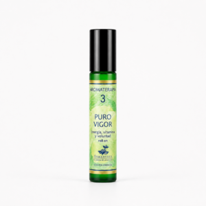 Puro Vigor Roll-On de aceites esenciales – Línea Verde Osmanthus